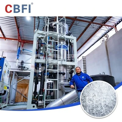 ماكينة صنع الثلج الأنبوبي المدمجة بقدرة 10 طن CBFI، تضخ طاقة "الثلج" في نجاح عملك