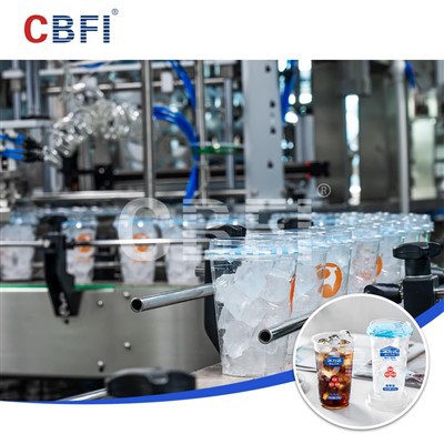 خط إنتاج أكواب الثلج الآلي بمستوى 10,000 كوب CBFI: إعادة تشكيل النظام البيئي الجديد لسلسلة توريد الثلج الصالح للأكل